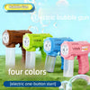 Automatic Bubble Gun with Lights for Kids