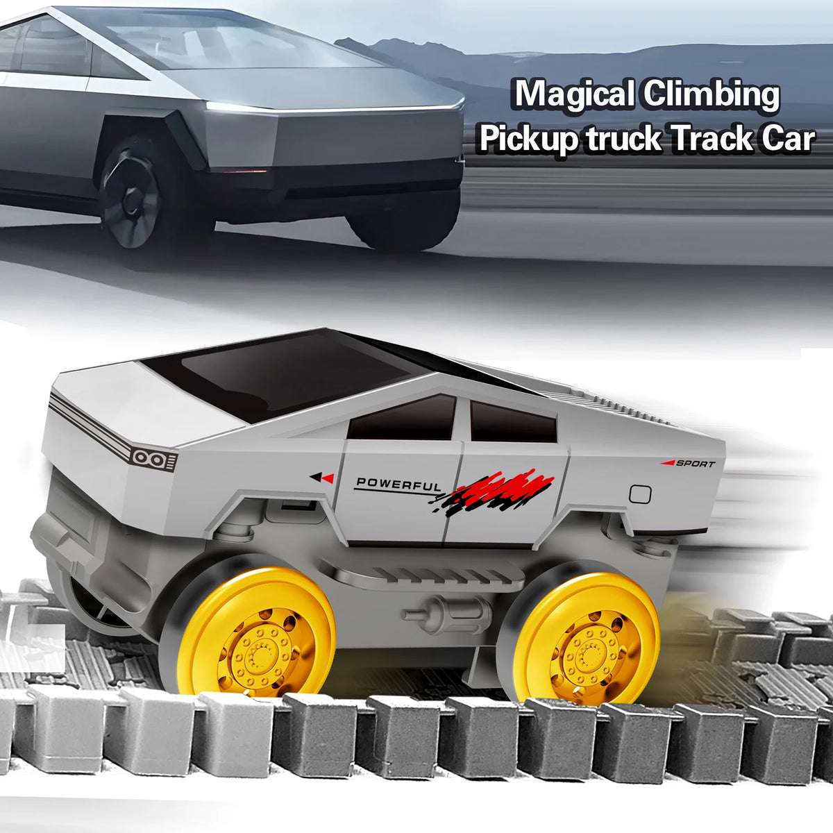 Bendable Track Race Car Set