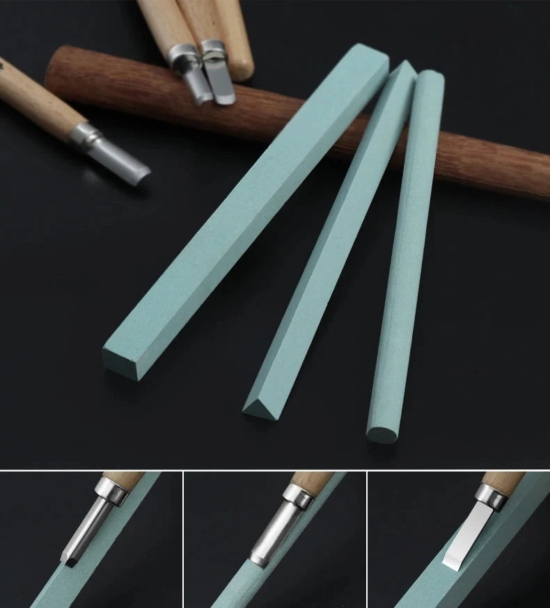 12-Piece Wood Carving Chisel Set for Precision and Detail Work