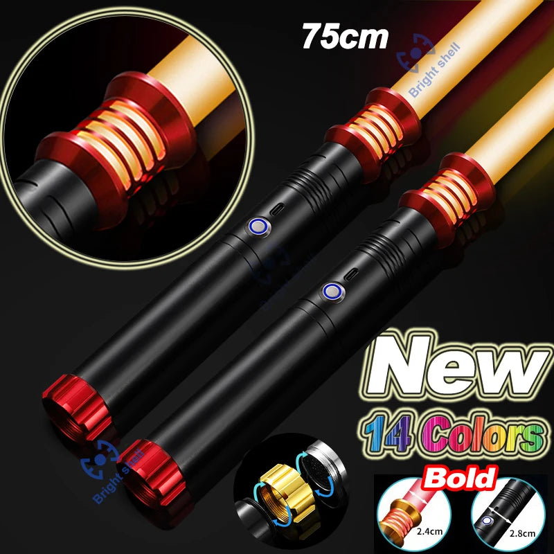 RGB Color-Changing Lightsaber with Sound Effects