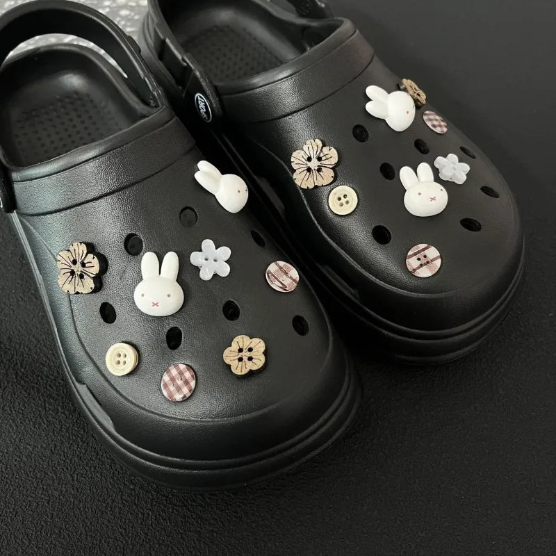 Miffy Flower Shoe Charms – Cute & Creative Clog Decorations