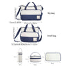 Multifunctional Crossbody Diaper Bag with Five-Piece Set