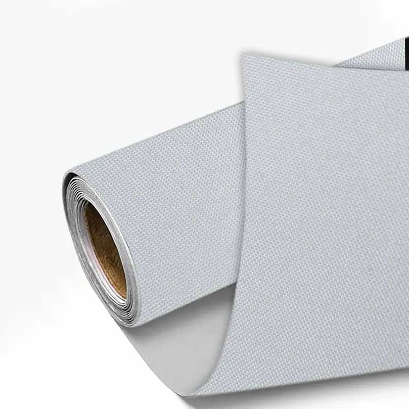 Roll of gray linen book binding cloth used for albums and scrapbooks