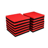 50-Pack Acoustic Foam Panels for Soundproofing and Studio Treatment