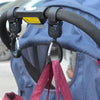 360° Rotating Stroller Bag Hooks – Universal Organizer for Baby Prams
