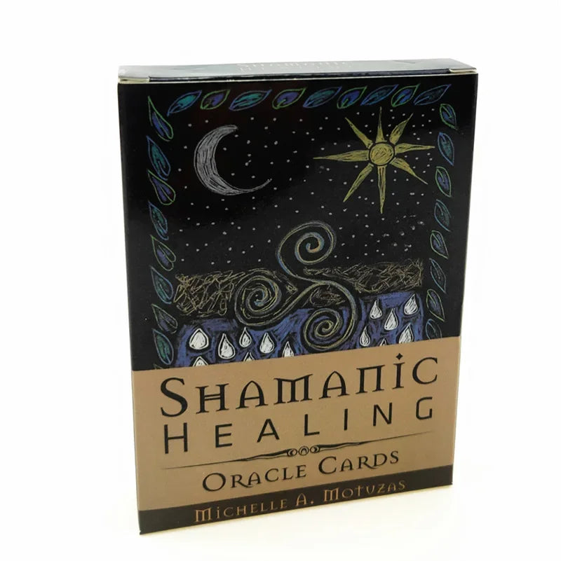 Shamanic Healing Oracle Cards | 44-Card English Divination Deck for Guidance & Self-Reflection