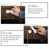 Adhesive Cabinet Locks for Baby Safety – Childproof Drawer and Cupboard Latches