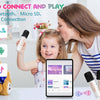 Portable Karaoke Machine with 2 Wireless Microphones
