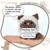 Handmade Crocheted Cat Plush – Positivity & Charm