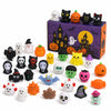 Halloween Mochi Squishy Toys – Soft Pumpkin, Ghost & Bat Stress Relievers