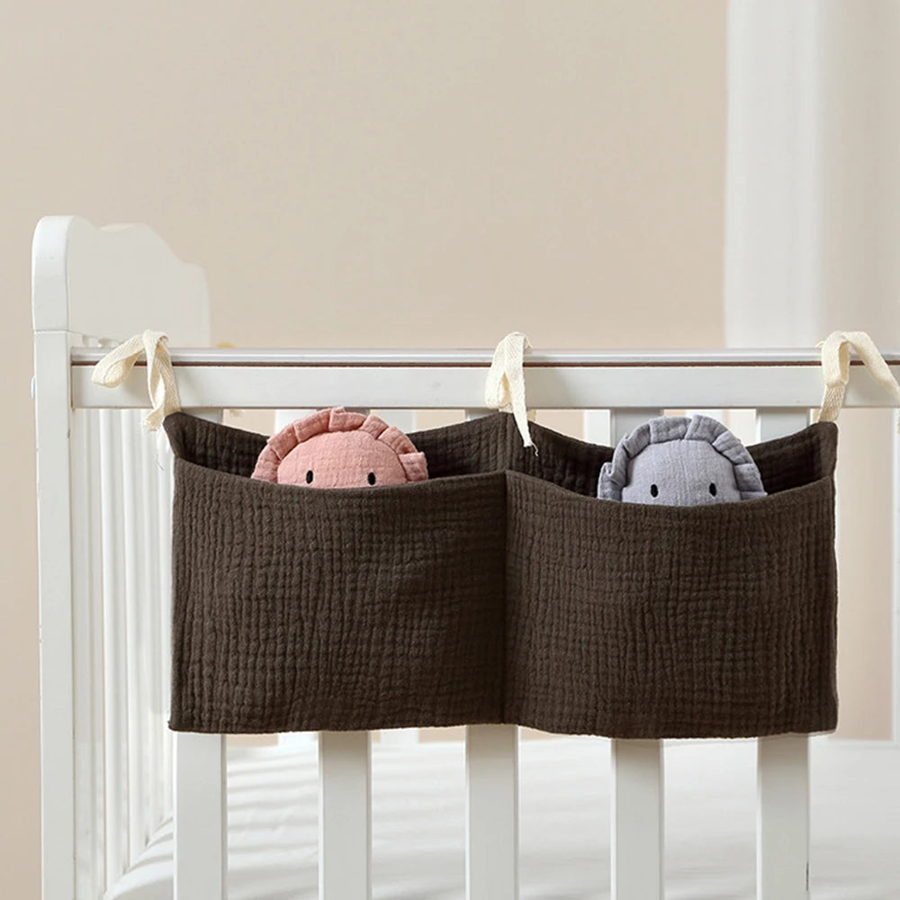 Hanging Nursery Diaper Caddy Organizer for Baby Essentials