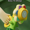 Sunflower Bubble Machine with Lights and Auto Shake for Kids