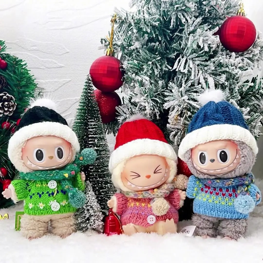 Christmas Doll Sweater and Pants Set