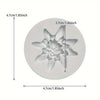 Silicone Flower Resin Casting Mold for Clay, Epoxy, and Candle Crafts