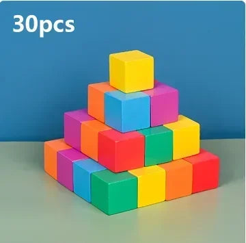 Soft Silicone Building Blocks for Babies - Stacking & Teething Toy