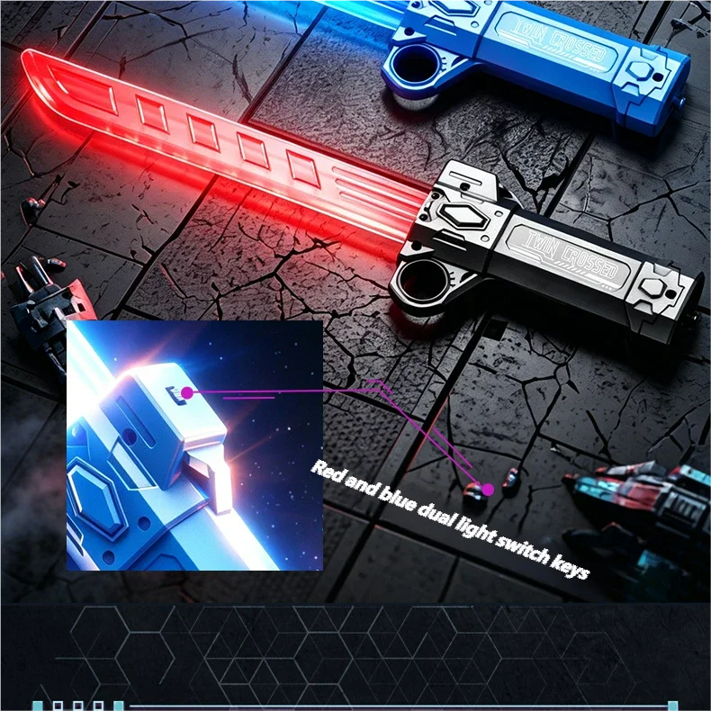Glowing LED Sword Toy for Kids and Adults