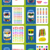 Montessori Light Table Sorting Blocks for Sensory Learning