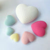 3D Woven Heart Silicone Mold for Candles, Resin, Soap, and Chocolate
