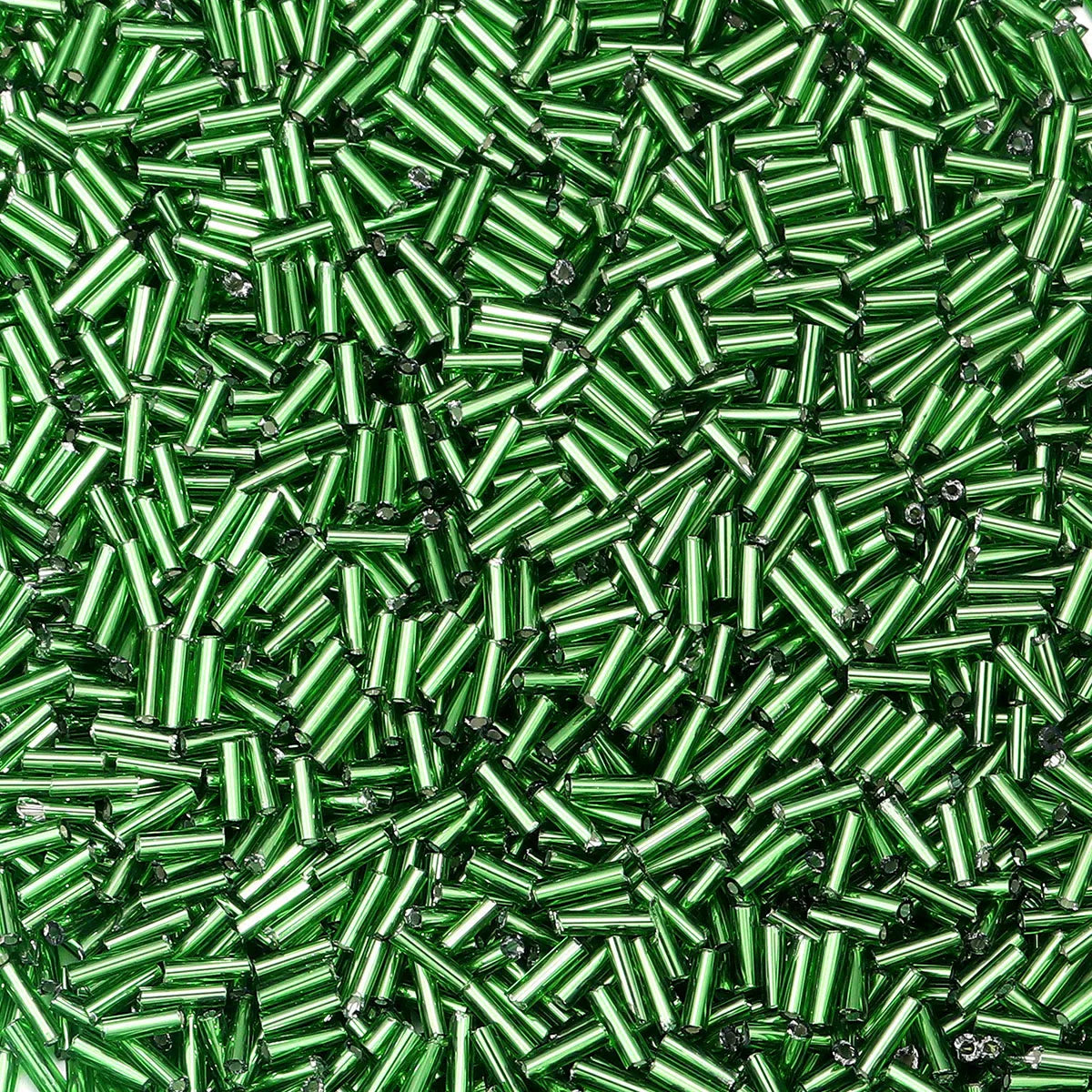 2mm Glass Seed Beads for Jewelry Making – Colorful Tube Beads (10g Pack)