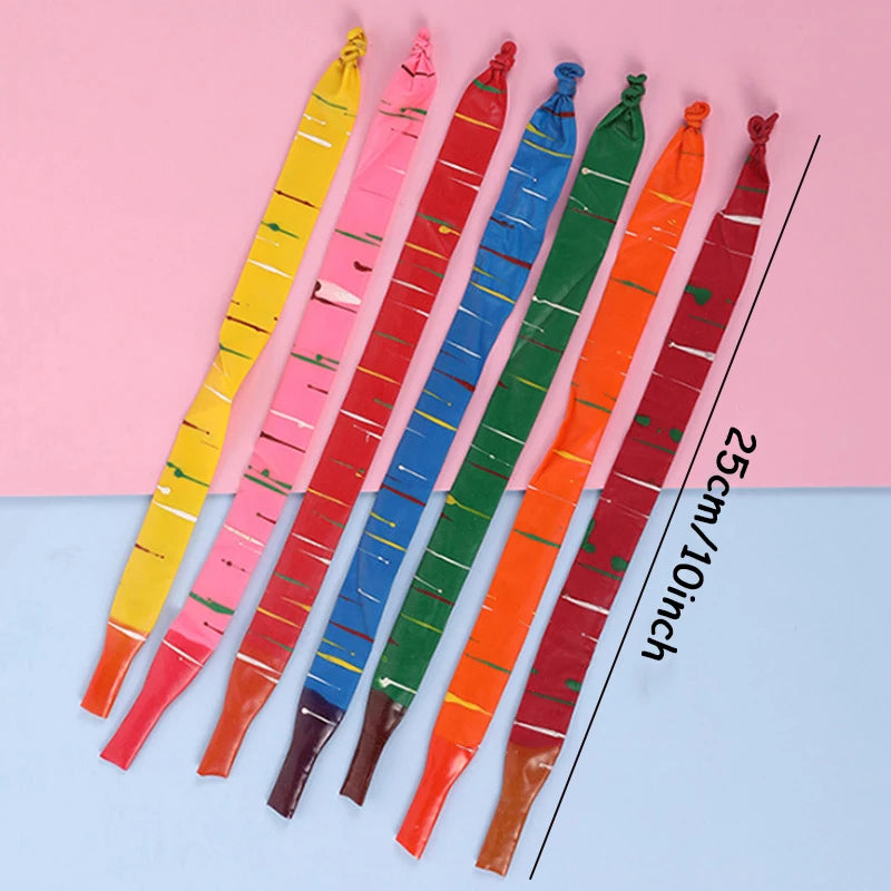 Colorful Rocket Balloons (100 Pack) – Flying Scream Party Balloons for Kids' Birthdays