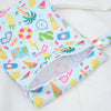2-Pack Waterproof Wet/Dry Bags for Diapers & Baby Essentials