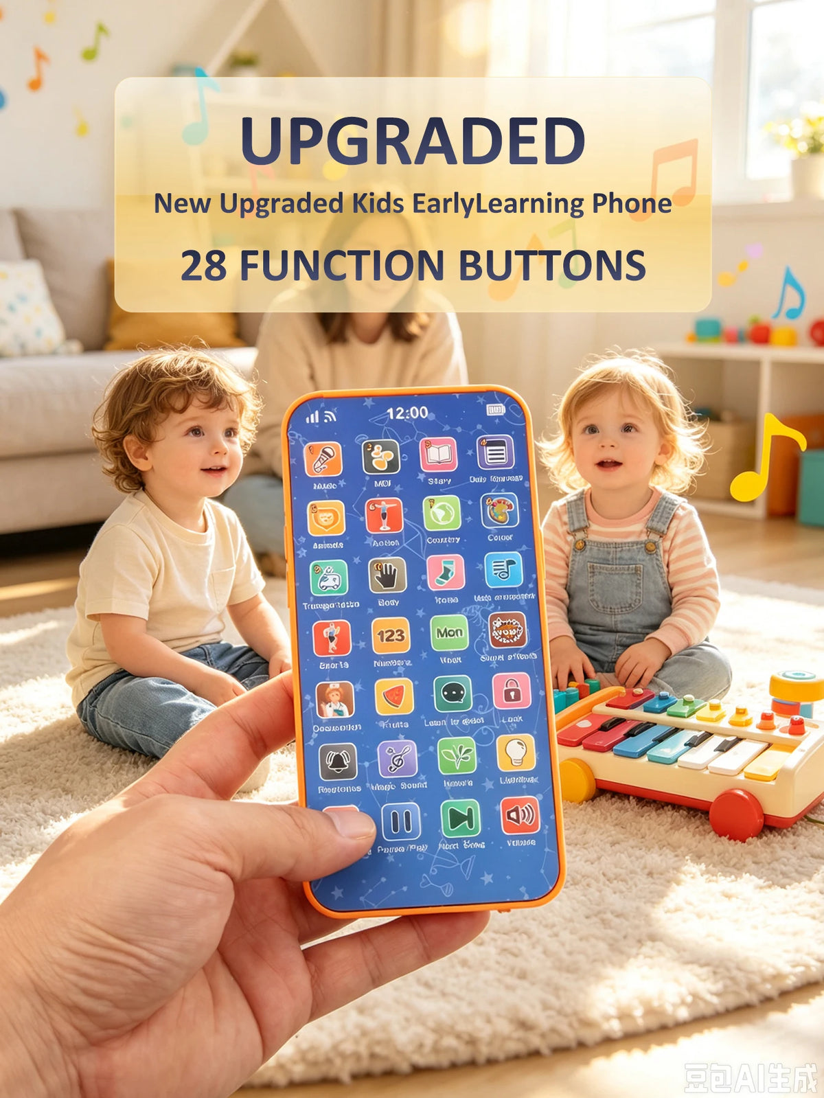 Educational Toy Smartphone for Toddlers