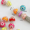 Acrylic Rhinestone Round Beads for Jewelry Making
