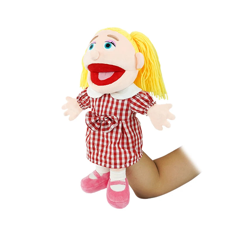 Soft Plush Full-Body Hand Puppet for Interactive Play