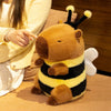 Bee Capybara Plush Toy – Soft Cuddly Stuffed Animal
