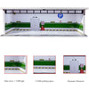 1:64 Scale Car Garage Diorama with USB LED Lighting