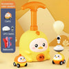 Balloon-Powered Car Science Toy with Launcher Tower