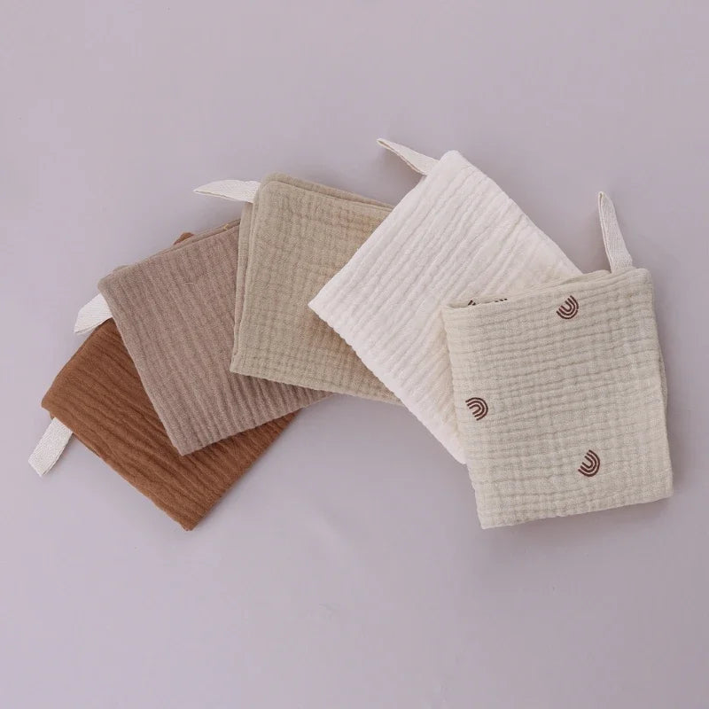 Soft and Absorbent Gauze Baby Burp Cloths (3-Pack)