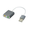 USB-C to 3.5mm Audio Adapter with Stereo Sound Card