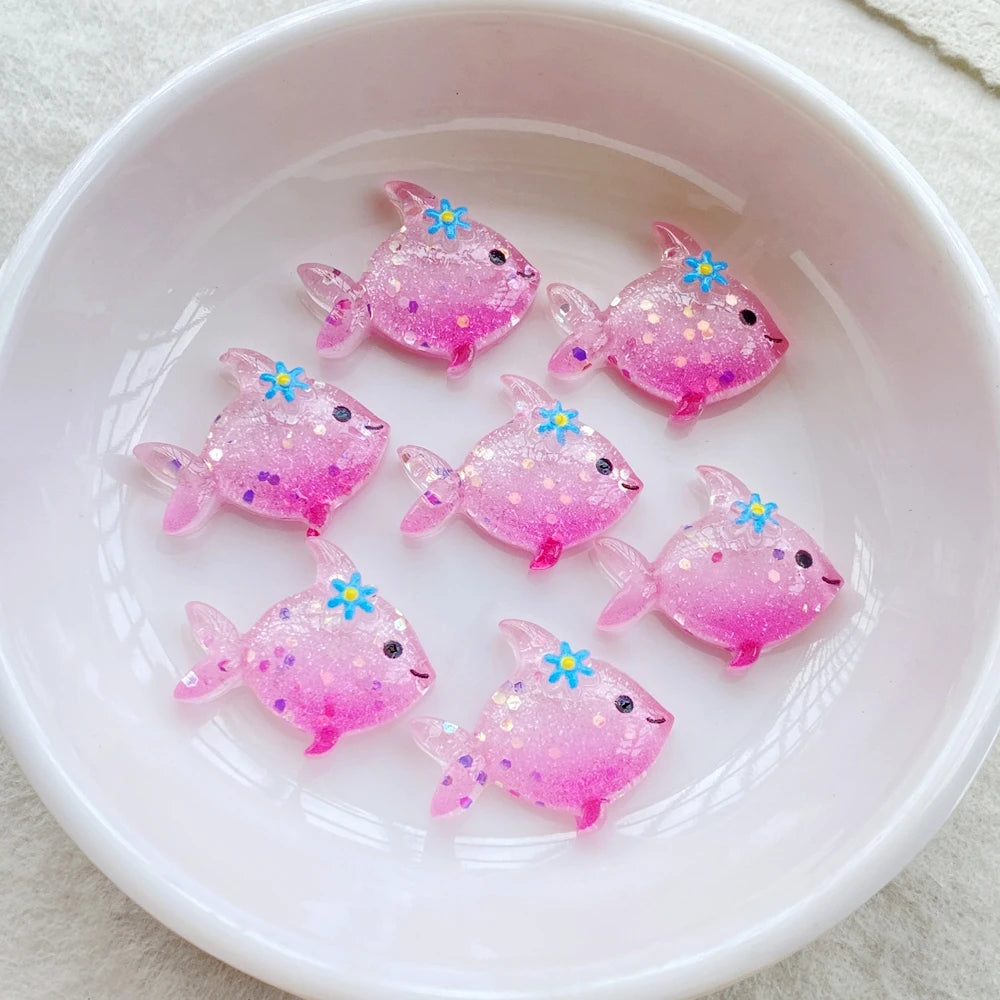 Ocean-Themed Resin Charms for Crafts & DIY Jewelry
