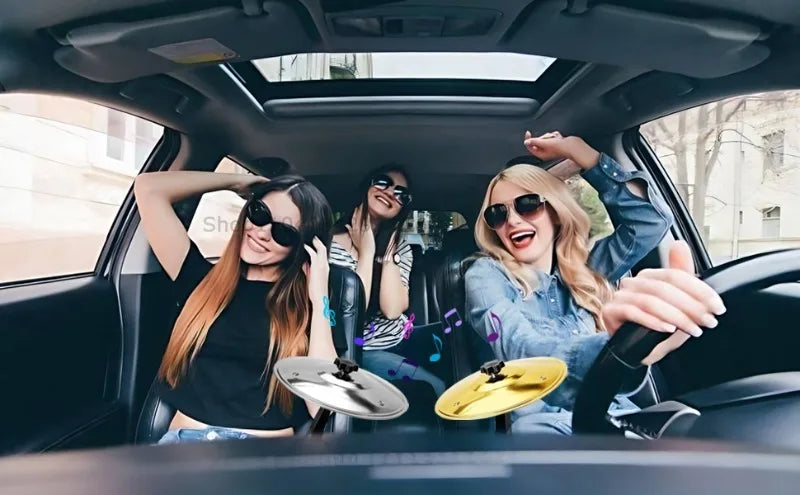 Mini Clip-On Car Cymbal for Ventilation Ports