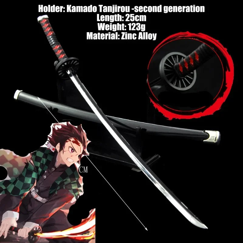 Demon Slayer Mini Katana Sword — Tanjiro & Zenitsu Inspired Replica