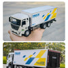 1:32 Scale Diecast Container Truck Toy – Fruit & Vegetable Transport Vehicle