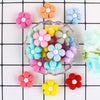 Colorful Silicone Flower Beads for Jewelry Making