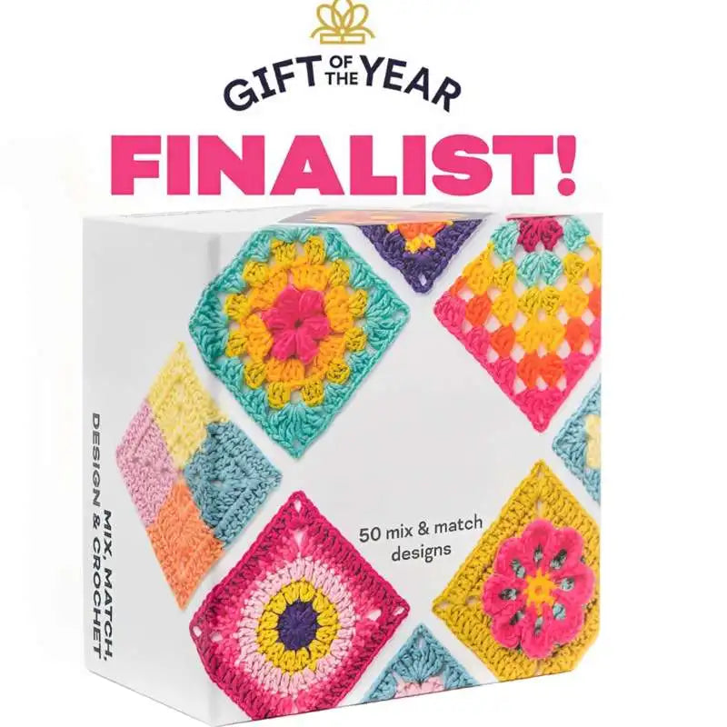 50 Crochet Pattern Cards with Mix & Match Design Deck