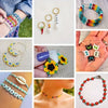 Glass Seed Beads Craft Kit with Organizer Box
