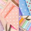 40-Piece Cotton Fabric Patch Assortment for Crafts and Sewing