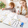 Reusable Magic Tracing Workbook for Kids – Pen Control & Handwriting Practice