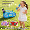 Kids Karaoke Machine with Microphone and Light Effects