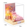 DIY Wooden Book Nook Kit — Miniature Dollhouse 3D Puzzle Bookend