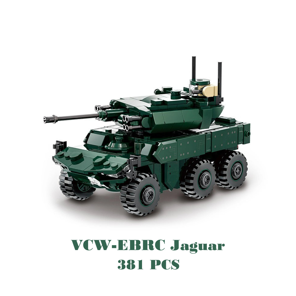Military Hummer Tank Building Blocks Set