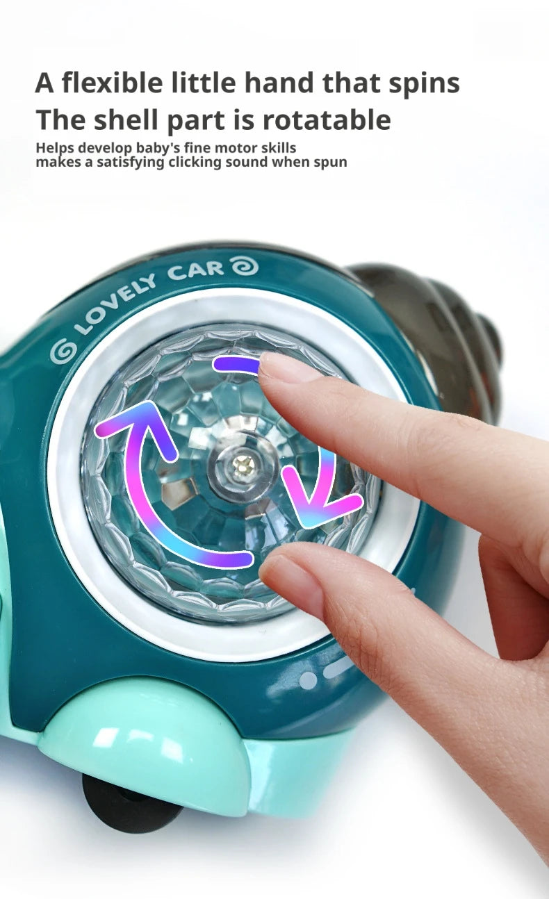 Musical Crawling Crab Toy with Lights and Sound