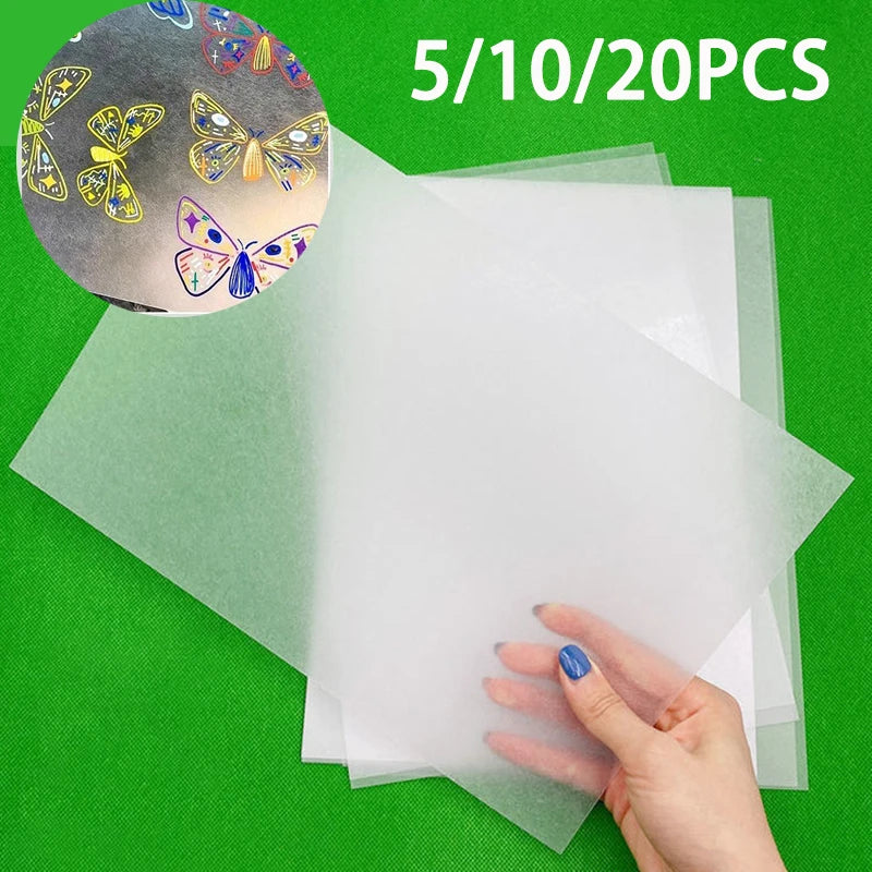 Shrink Film Sheets for DIY Crafts and Personalized Accessories