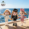 Coco Elegant Girl 13cm Articulated BJD Doll with Phone Lanyard & Replaceable Eyes