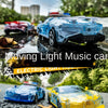 Police Car Toy with Lights, Sounds & Inertial Motion