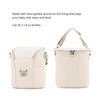 Insulated Baby Bottle Cooler Bag with Cute Bear Design